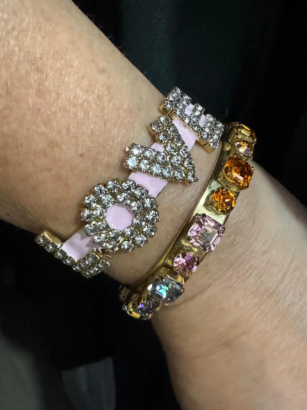 Mini LA LA LOVE Cuff in Fairy Dust