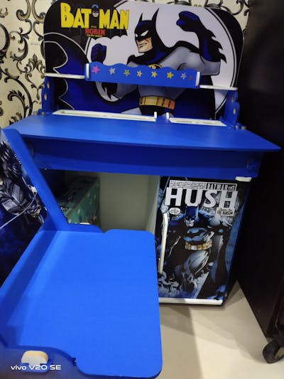 Wooden Study Table And Chair Set For Kids