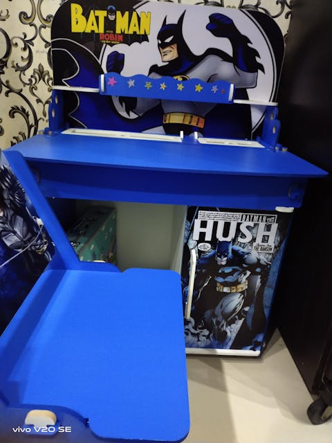 Wooden Study Table And Chair Set For Kids