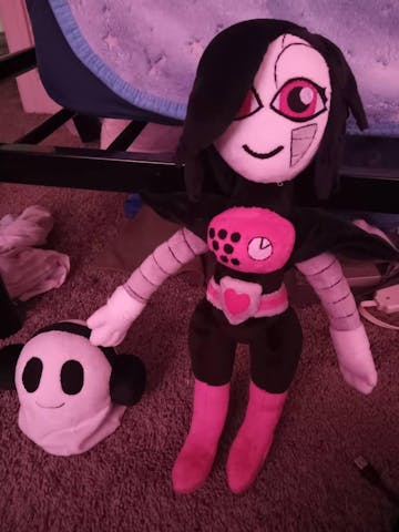 Undertale Mettaton Ex & Blooky 17.7” and 6.7” Plush Toy
