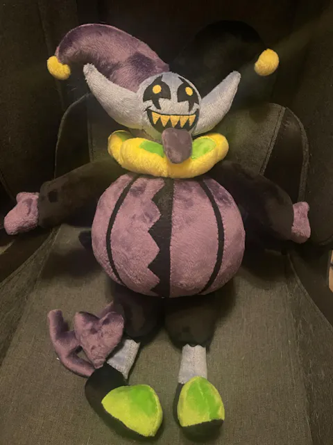 Deltarune Jevil Plush Toy 15,7" (40 cm) Delta Rune Undertale
