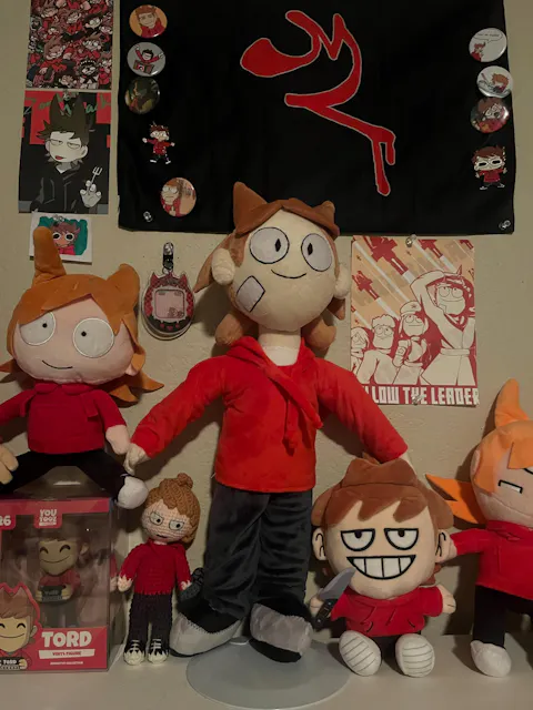 Tord Eddsworld 15,7″ (40 cm) Plush Toy Tord Larsson - choose the face of this doll (3 options)