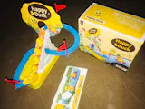Duck Race Track Set with LED Flashing Lights