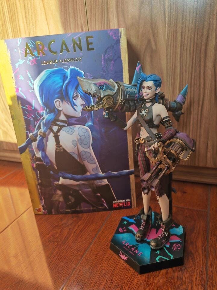Jinx & Vi 1/6 Collectible Figures Set – Arcane League of Legends