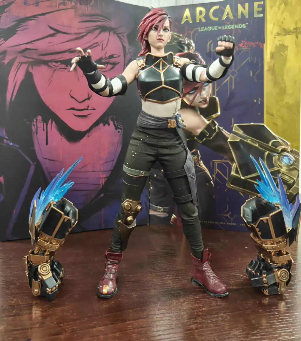 Jinx & Vi 1/6 Collectible Figures Set – Arcane League of Legends