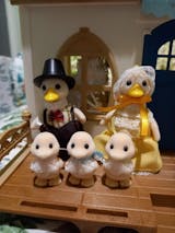 Sylvanian Families doll duck family C-64