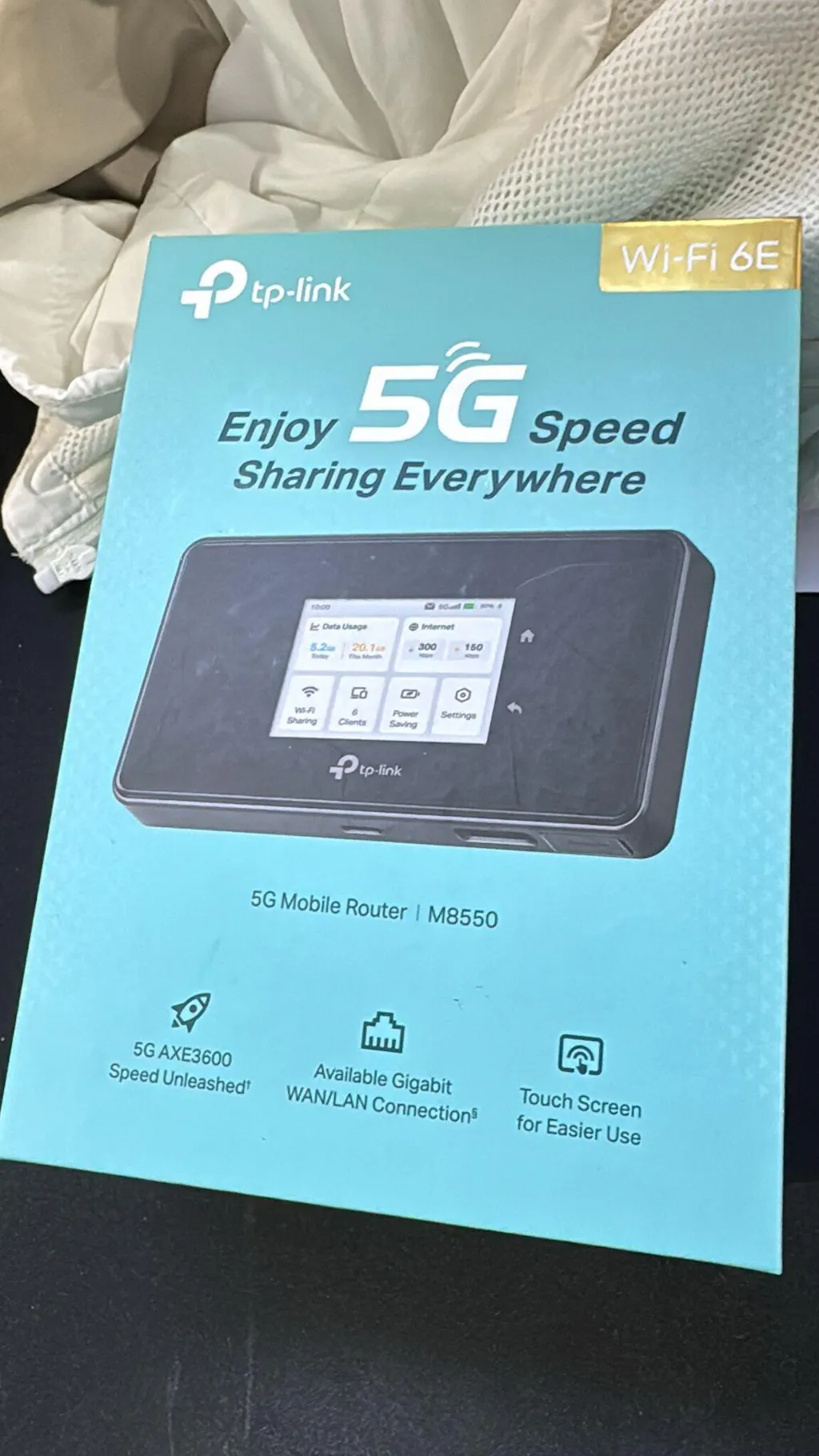 M8550 - 5G AXE3600 移動WiFi Mobile WiFi – TP-Link 香港官方網店