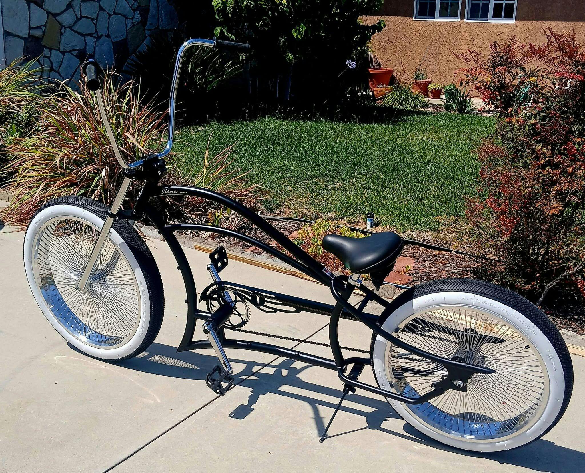 Lowrider Bikes | Classic Lowrider Beach Cruiser with Banana Seat
