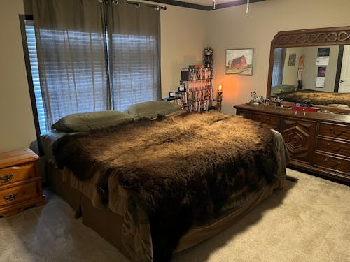 Buffalo/Bison Hair-On Hide Rug | Classic First-Grade