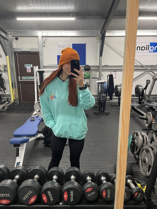 Trail Goddess Peppermint Hoodie