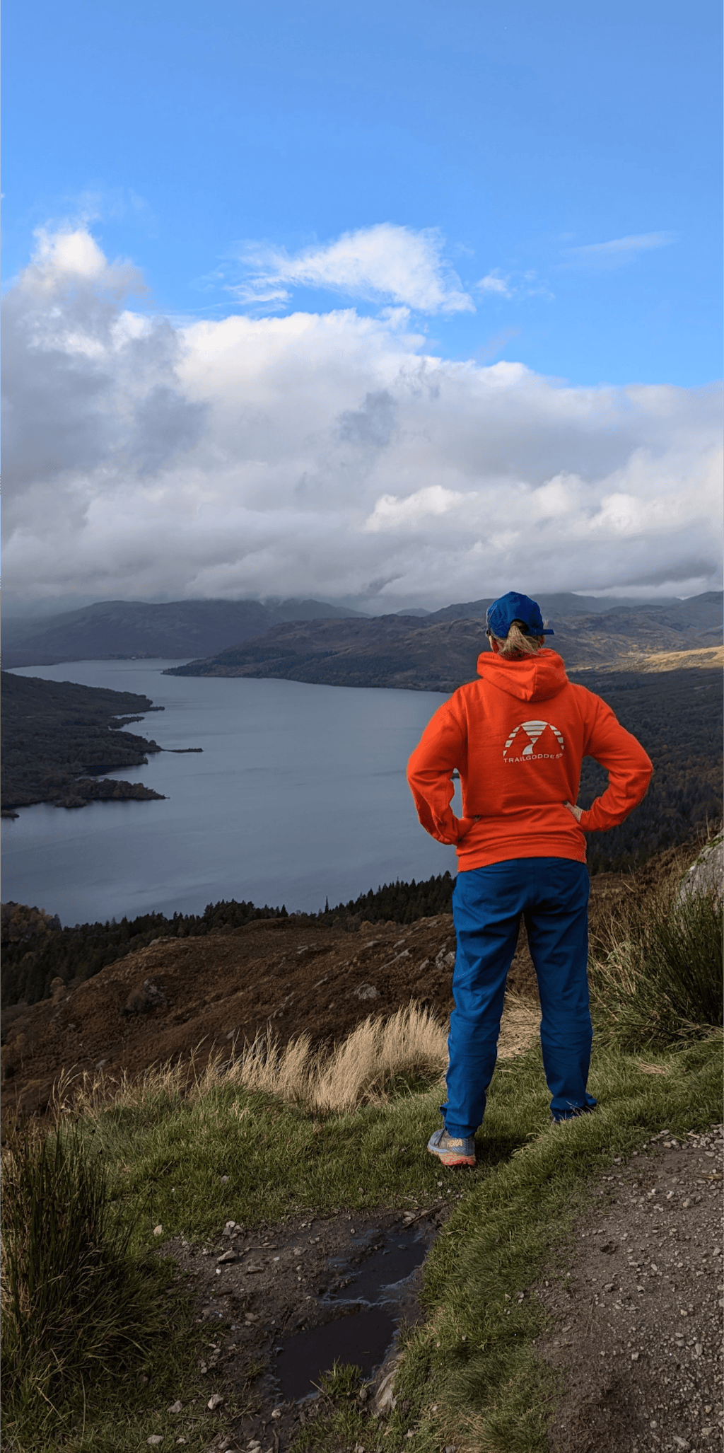 Goddess Sunset Orange Hoodie