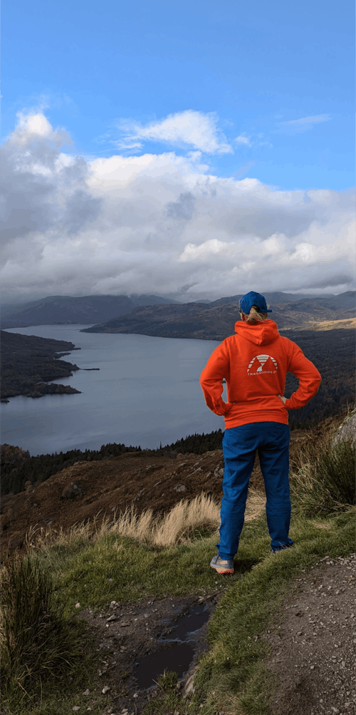 Goddess Sunset Orange Hoodie