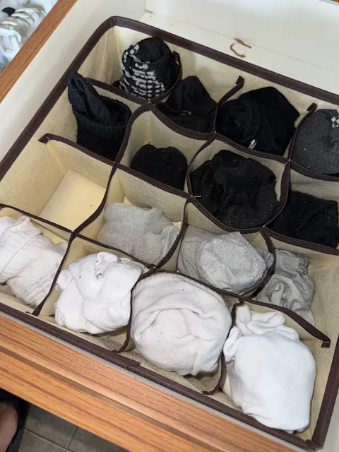 Organizador de tela - 16 espacios