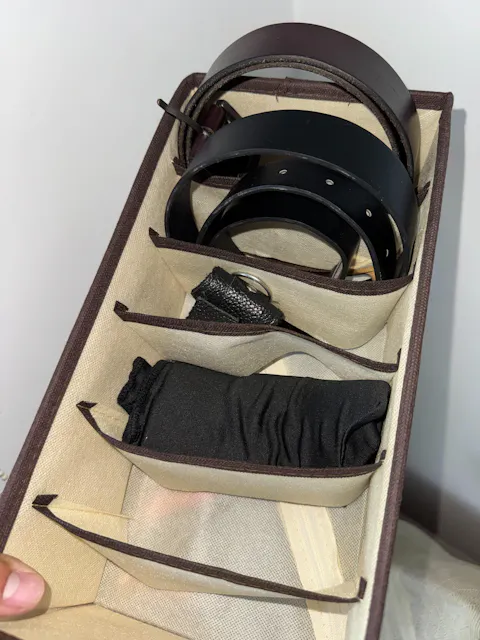 Organizador de ropa para uso diario