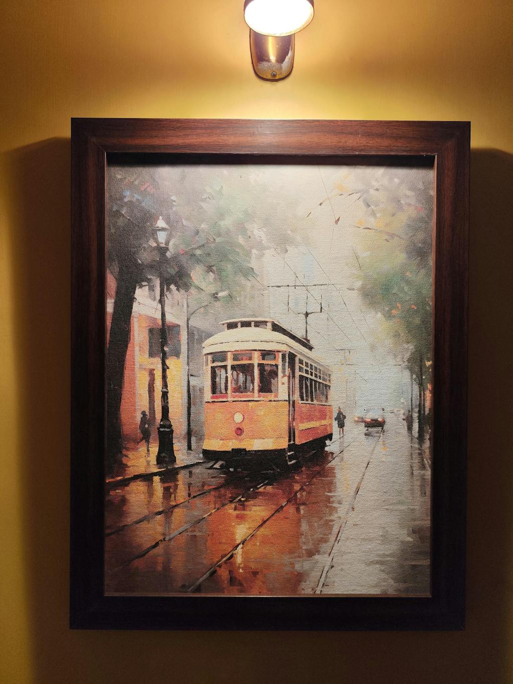 SFO Yellow Cable Car by Californian Kaleidoscope