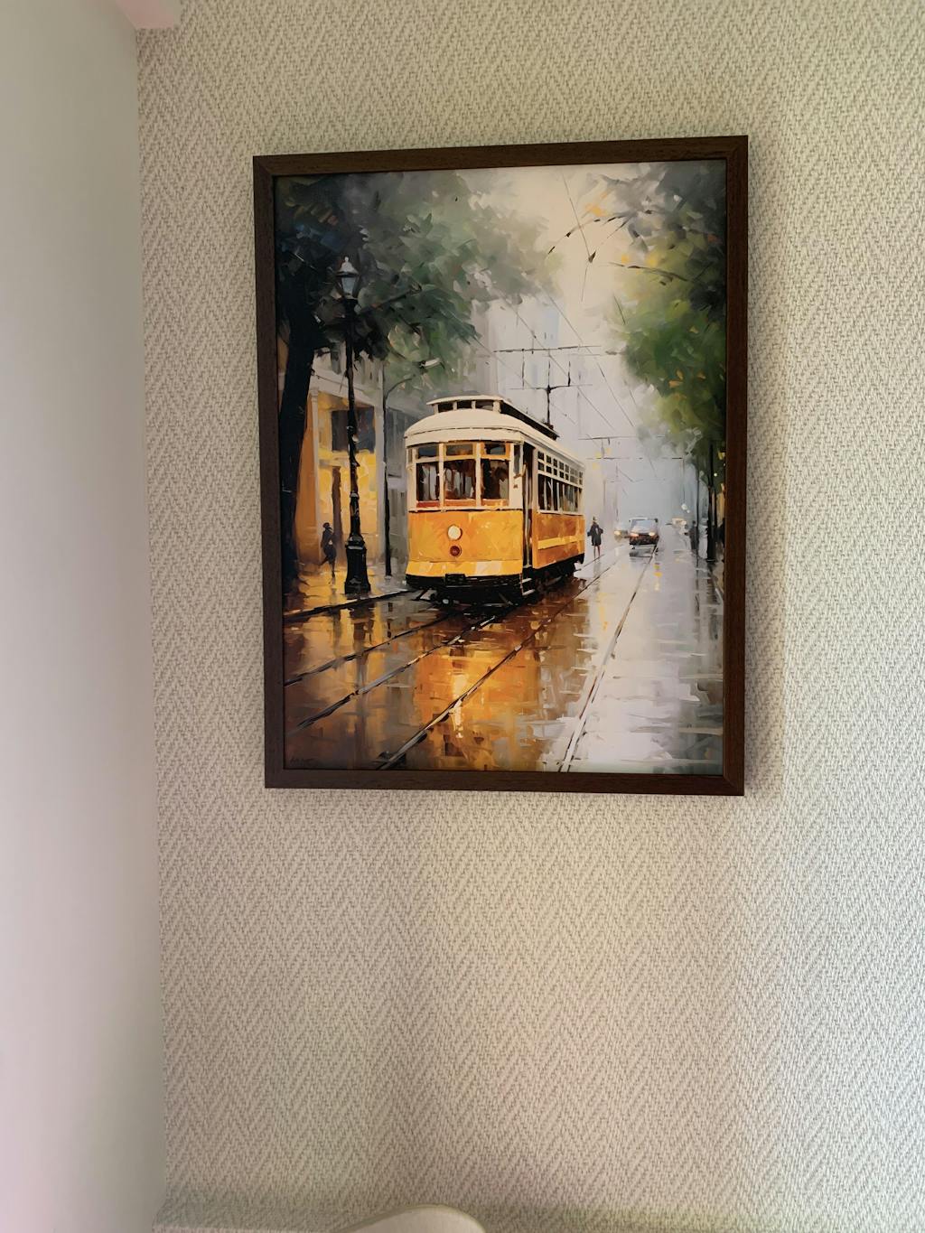 SFO Yellow Cable Car by Californian Kaleidoscope