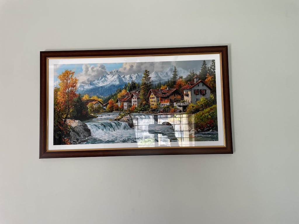 Flowing through the Alps - Vaastu Art