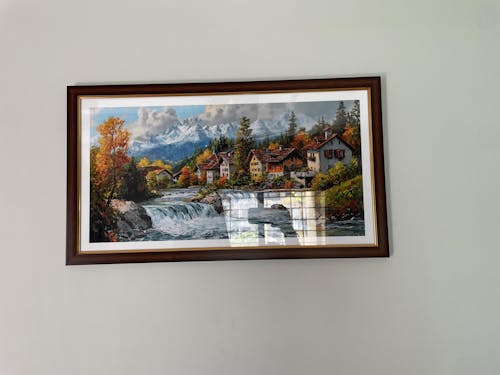 Flowing through the Alps - Vaastu Art