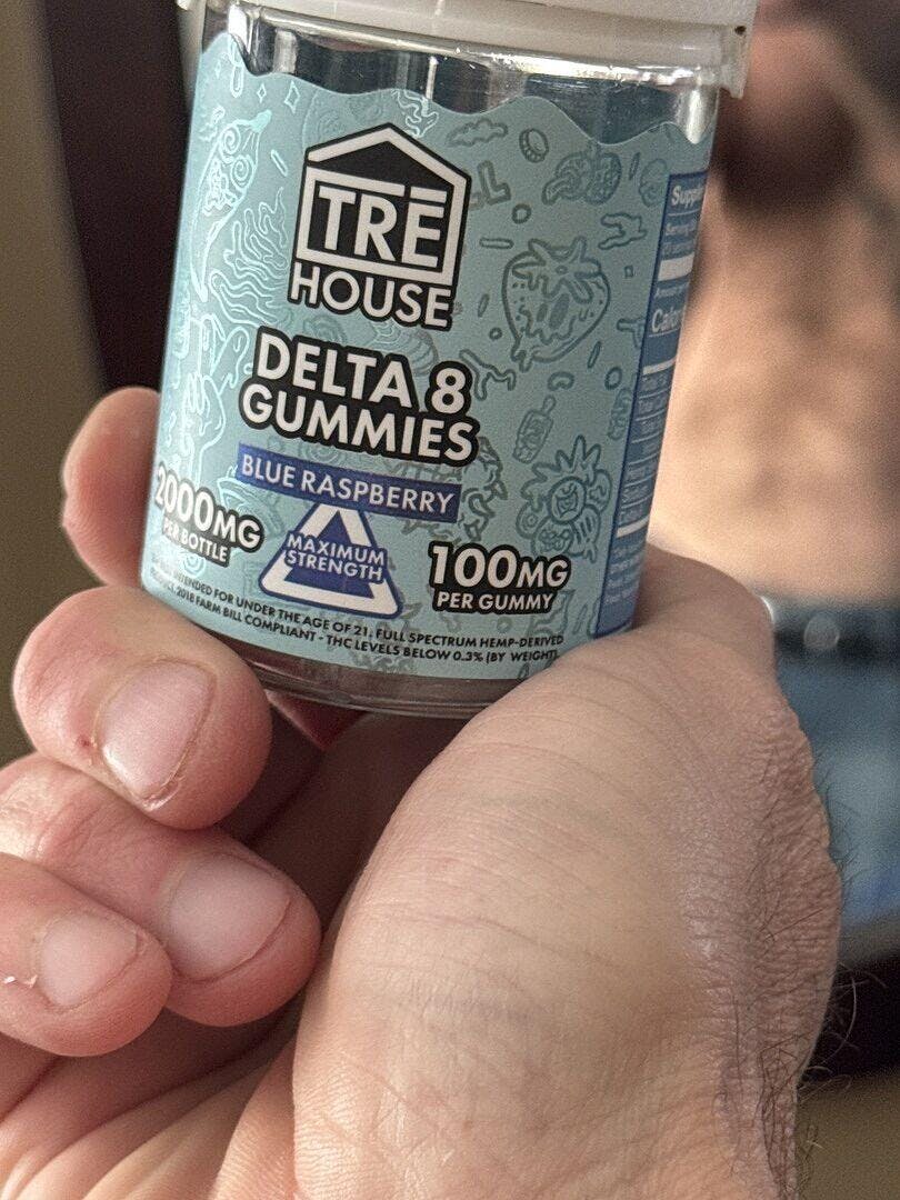 【ジェイルハウスブルー】3点セット Blue Raspberry High-Potency Delta 8 THC Gummies