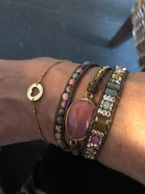 Fancy Dream - Bohemian Leather wrap bracelet