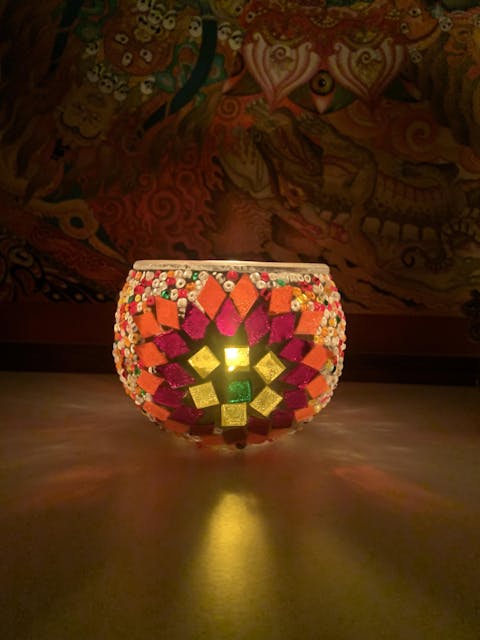 Mosaic Candle Holder Workshop
