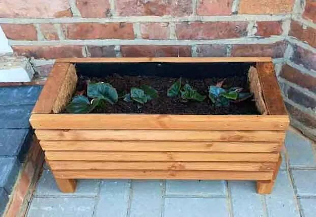 The Sussex Planter Outdoor Wooden Raised Bed