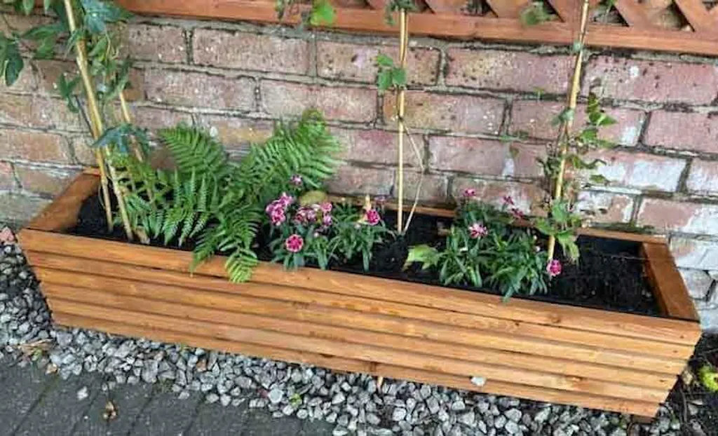 The Sussex Planter Outdoor Wooden Raised Bed