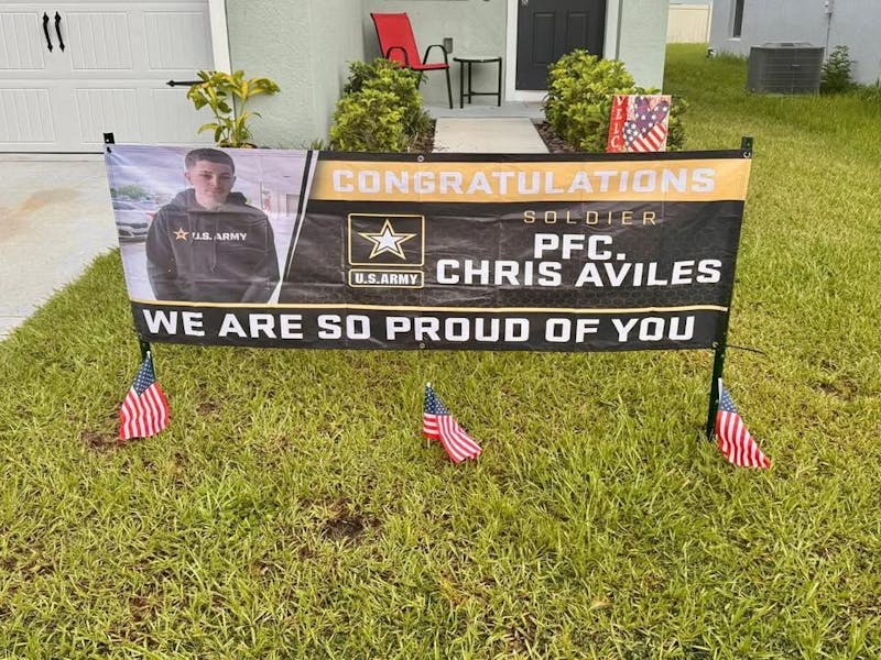 U.S. Military Graduation Banner Congratulations Soldier We Are So Proud Of You Custom Congrats Sign for Your Soldier's Big Day H2511