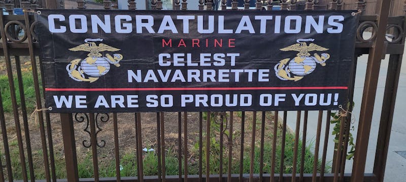 U.S. Military Graduation Banner Congratulations Soldier We Are So Proud Of You Custom Congrats Sign for Your Soldier's Big Day H2511