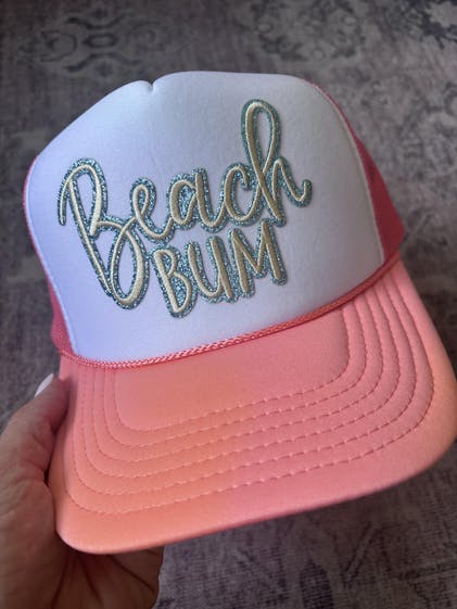 always coral pattern trucker cap 24時間限定価格always coral