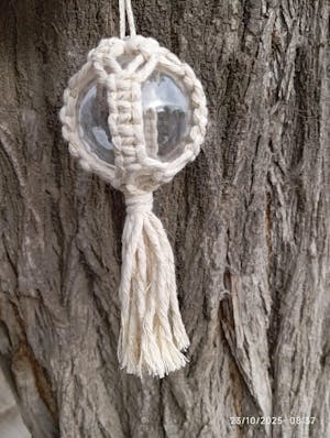 Cordón de algodón peinado de 3 mm con Lurex