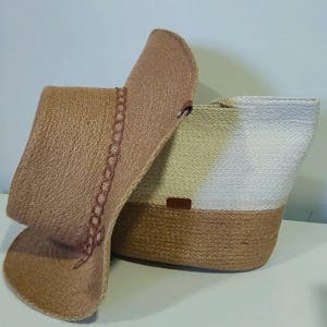 Cordón de yute trenzado de 5 mm