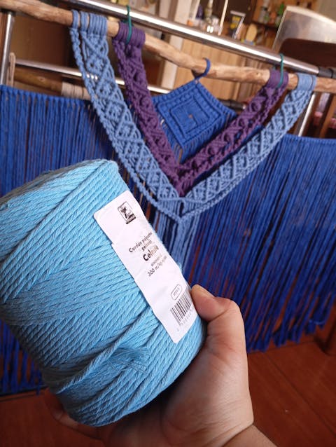 Cordón de polycotton peinado de 3 mm