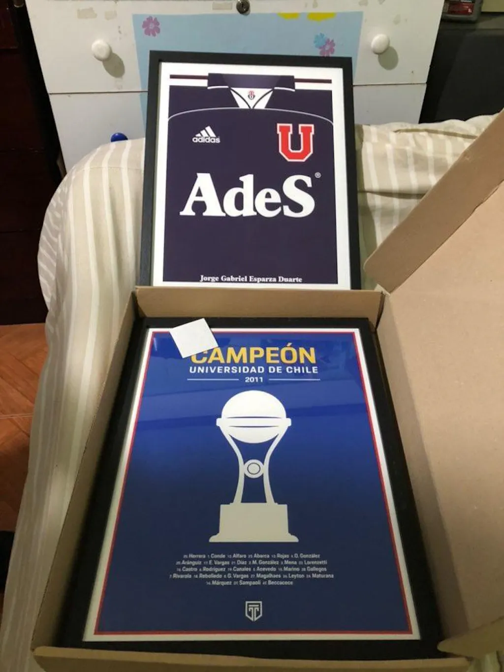 Poster Universidad De Chile Sudamericana 2011