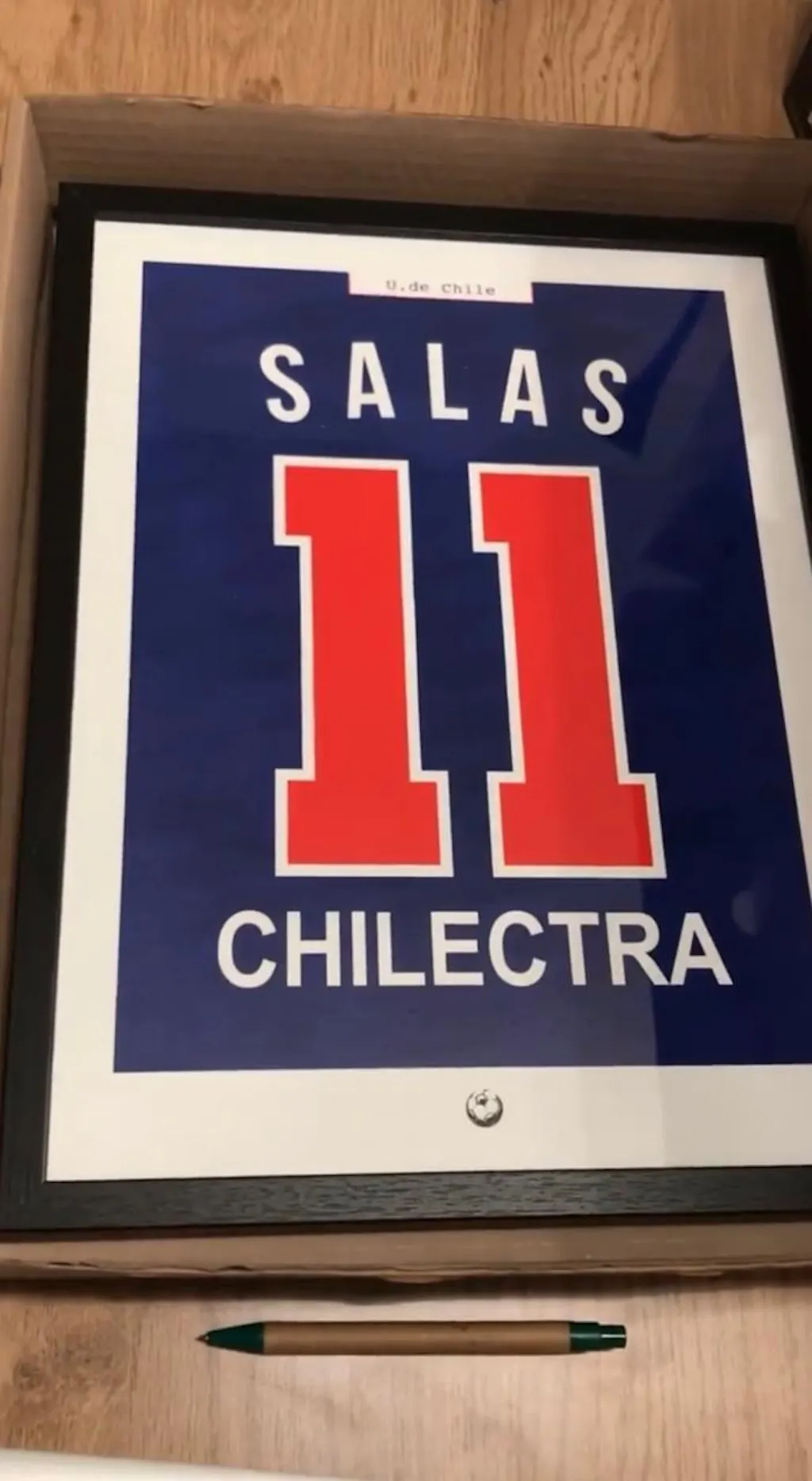 Universidad De Chile 96' Marcelo Salas 11 Cuadro