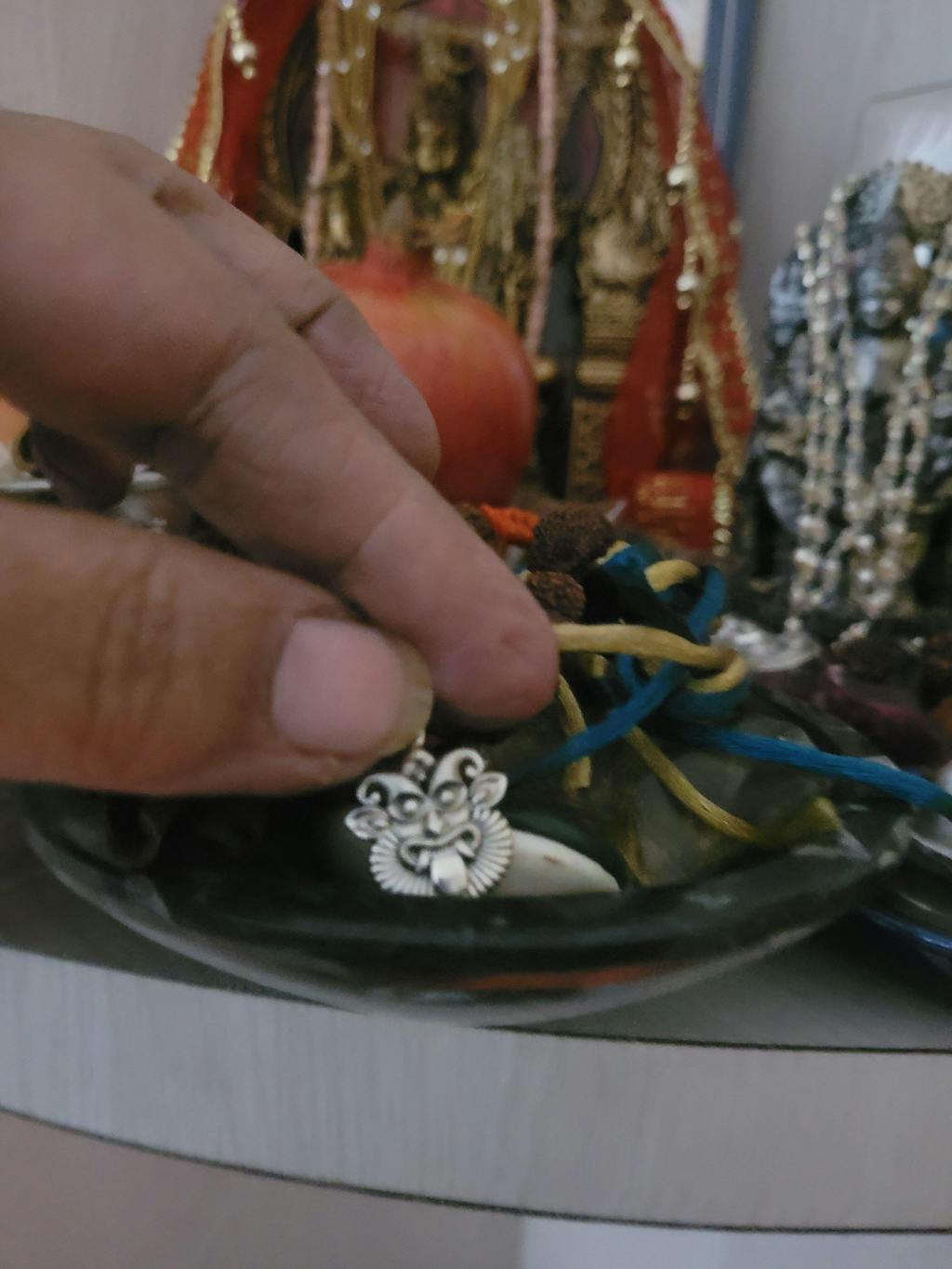 925 sterling silver handmade Evil eyes protective pendant, silver nazar battu pendant best for kids girls nsp664