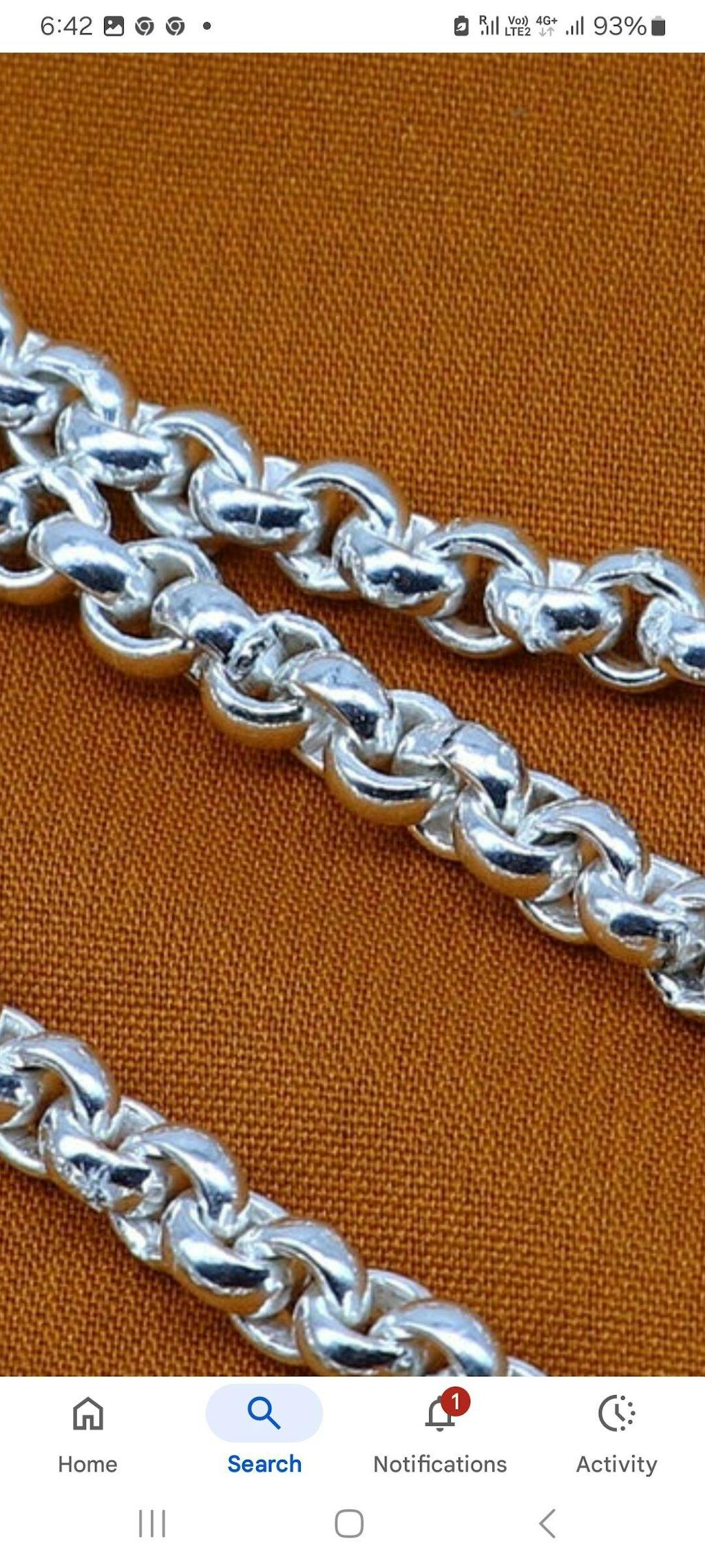 Amazing belly chain, necklace chain or bracelet and anklet, solid 925 sterling silver chain necklace ethnic jewelry belly dance ch200