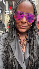 Maryna rose violette aviator reflectors
