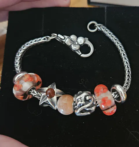 Flower Clasp, Silver