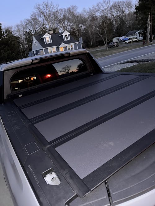 BAKFlip MX4 Hard Folding Tonneau Cover For 2024-2026 Chevrolet/GMC Silverado/Sierra EV - 448147