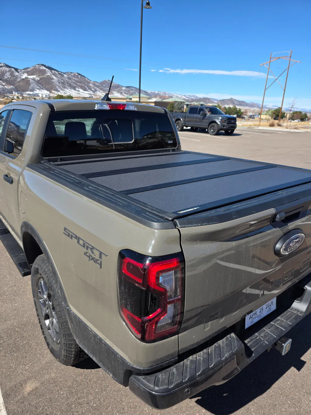 BAKFlip MX4 Hard Folding Tonneau Cover For 2024-2025 Ford Ranger 5'1" Bed - 448342