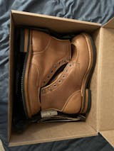 British Tan Grizzly Moc Toe – Truman Boot Co.