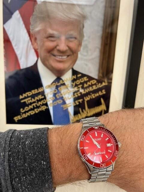 Fight Fight Fight Red Beauty | Trump Watches