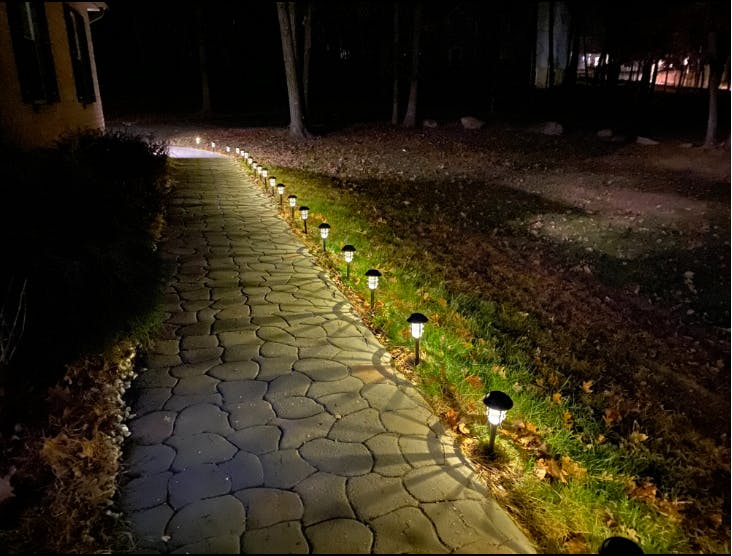 Moonlighter Solar Garden Lights:No Wiring Required, Easy Installation ...