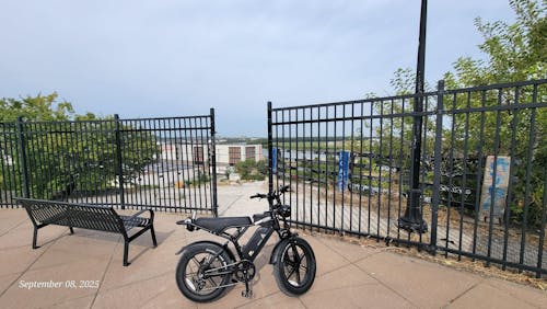 TST® R002 20'' 1500W Full Suspension Moped-style Electric Bike