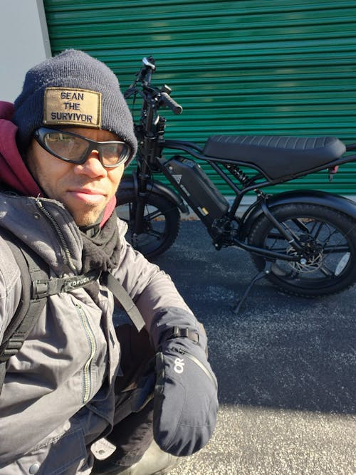 TST® R002 20'' 1500W Full Suspension Moped-style Electric Bike