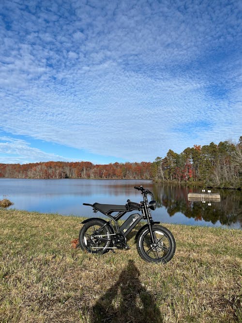 TST® R002 20'' 1500W Full Suspension Moped-style Electric Bike