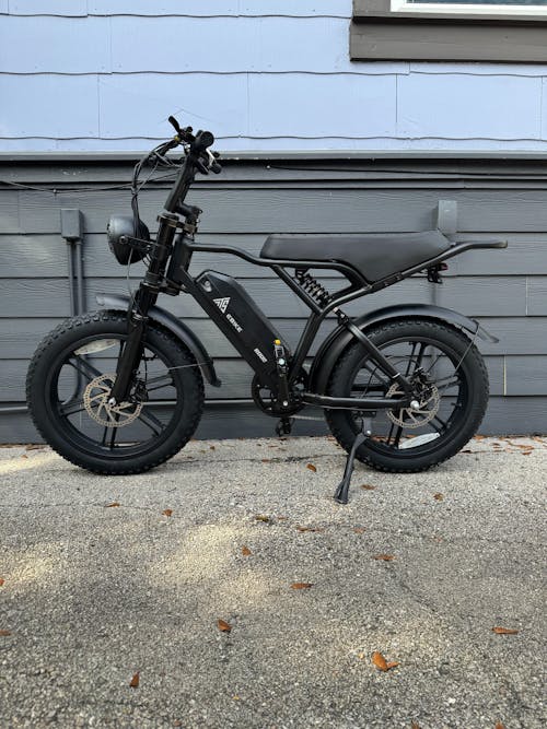 TST® R002 20'' 1500W Full Suspension Moped-style Electric Bike