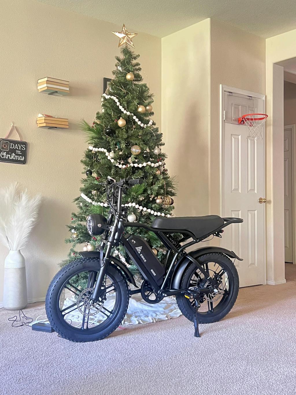 TST® R002 20'' 1500W Full Suspension Moped-style Electric Bike