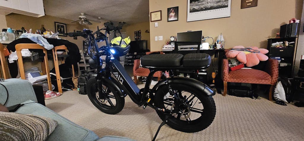 TST® R7 Moped Style 1500W Full Suspension Electric Cargo Bike | 2026 New Model